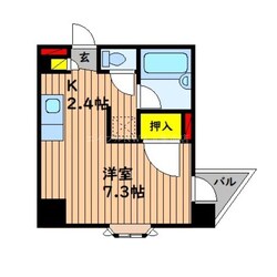 三貴ビルの物件間取画像